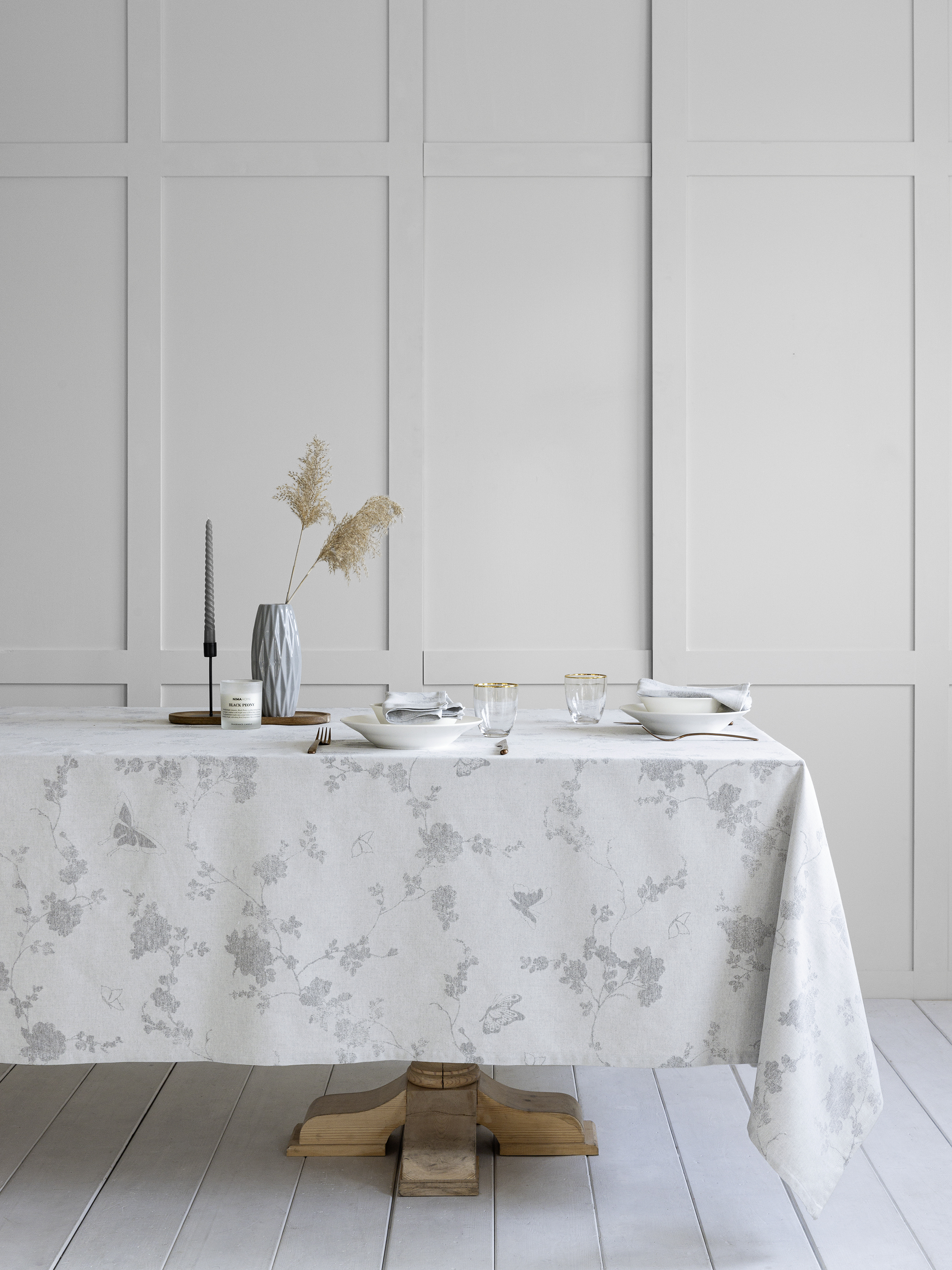 Τραπεζομάντηλο 165x265 Nima Home Kalia Gray
